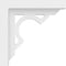 Ekena Millwork Standard Sheridan Architectural Grade PVC Bracket, 2"W x 9"D x 9"H BKTP02X09X09SHE - alternate 2